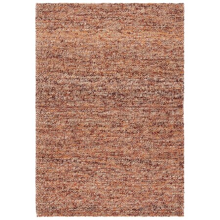 Safavieh 8 x 10 ft. Bohemian Hand Woven Rectangle Area Rug Natural & Rust BOH901P-8